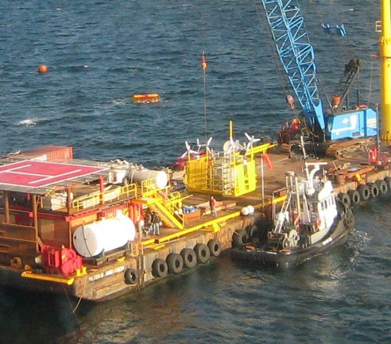 NaiKun Wind Farm: Offshore meteorological station