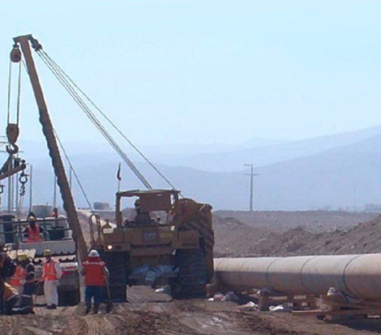 Quebrada Blanca: Copper concentrate and seawater pipeline system