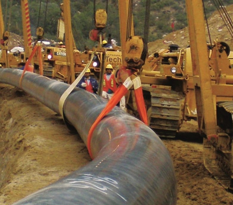 Potash Mine: Thickened tailings pipeline at -40c